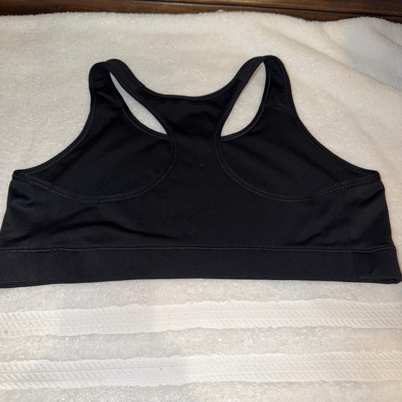 Nike Dri-FIT black Swoosh sports bra size XL - Picture 6 of 6